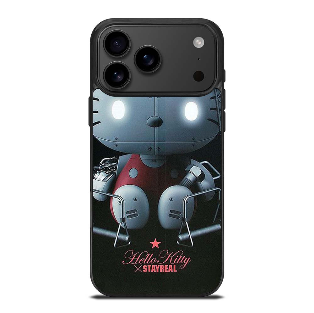 HELLO KITTY STAYREAL ROBOT iPhone 17 Pro Max Case Cover
